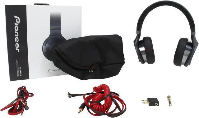 Alt view image 7 of 7 - Pioneer SE-MX9 On-Ear Headphone - Black
