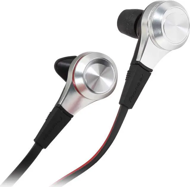 Alt view image 2 of 4 - Pioneer SE-CX8 In-Ear Headphones-Silver