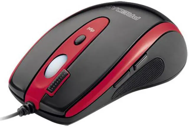 Main image of Trust GM-4600 Black/Red 7 Buttons 1 x Wheel USB Optical High Performance Gamer Mouse