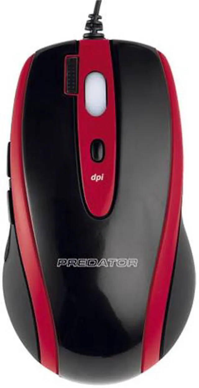 Alt view image 3 of 6 - Trust GM-4600 Black/Red 7 Buttons 1 x Wheel USB Optical High Performance Gamer Mouse