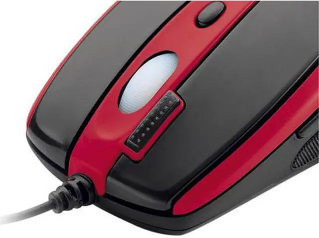 Alt view image 2 of 6 - Trust GM-4600 Black/Red 7 Buttons 1 x Wheel USB Optical High Performance Gamer Mouse