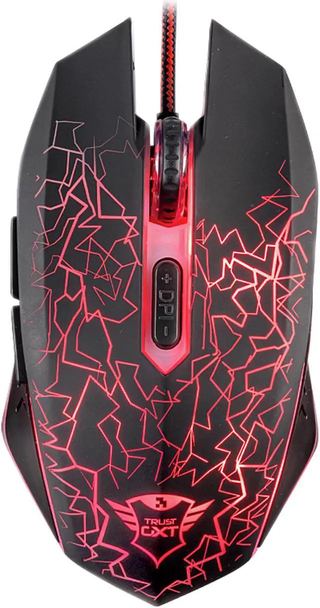 Alt view image 5 of 9 - Trust GXT 105 IZZA Illuminated Gaming Mouse - 21683
