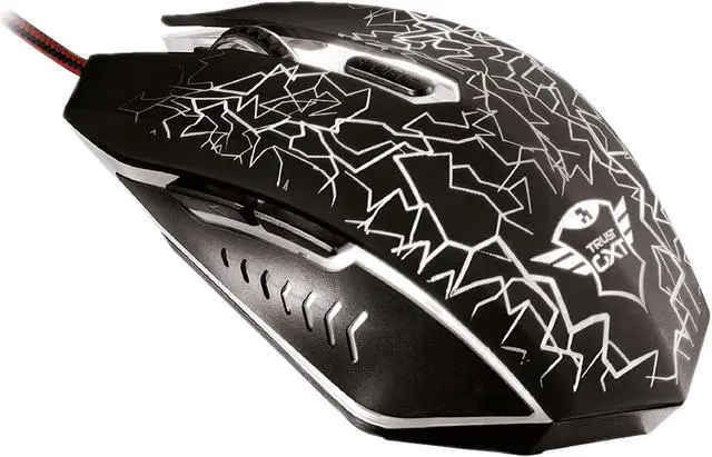 Alt view image 4 of 9 - Trust GXT 105 IZZA Illuminated Gaming Mouse - 21683