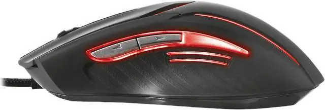 Alt view image 4 of 6 - Trust GXT 152 Exent Illuminated Gaming Mouse - Accurate 2400 dpi Gamer Mouse with 6 Buttons and Illuminated Top and Sides
