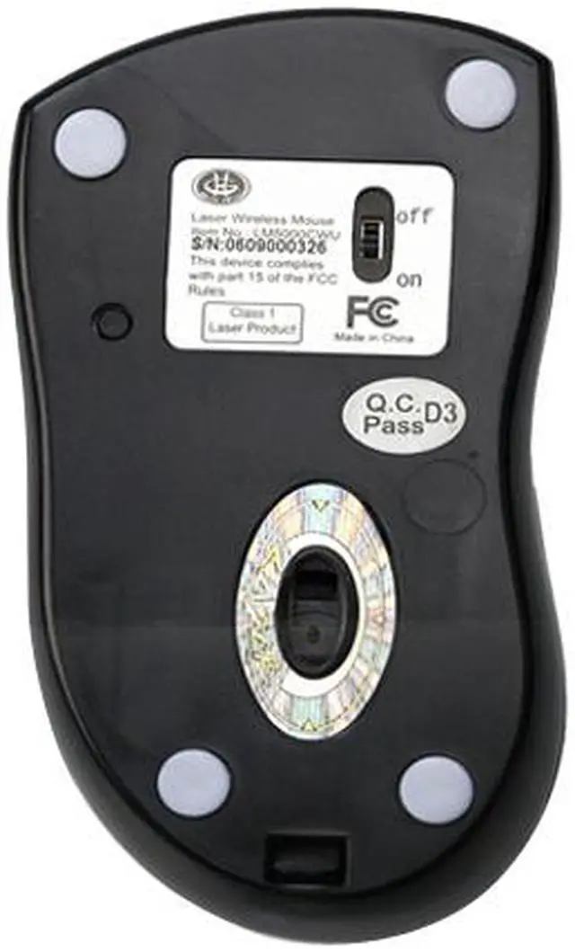 Alt view image 4 of 9 - GEAR HEAD LM5000CWU Silver 3 Buttons 1 x Wheel RF Wireless Laser Rechargeable Mouse