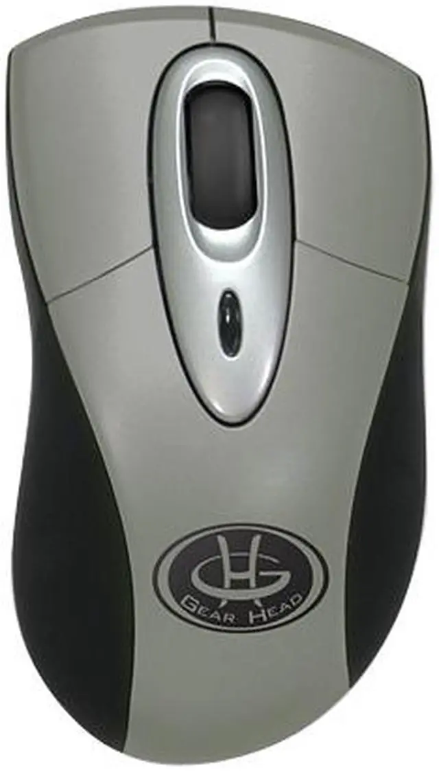Alt view image 6 of 9 - GEAR HEAD LM5000CWU Silver 3 Buttons 1 x Wheel RF Wireless Laser Rechargeable Mouse