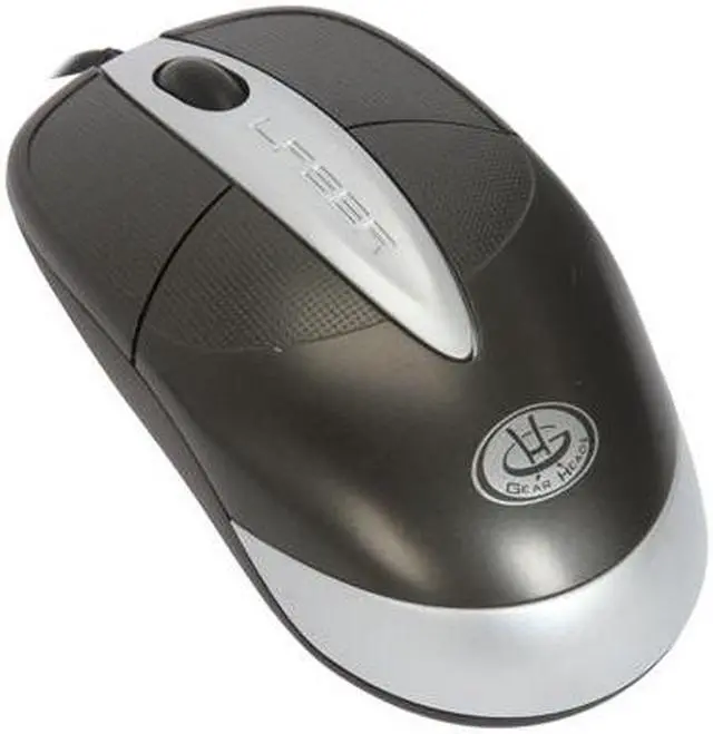 Main image of GEAR HEAD LM6000U Black 3 Buttons 1 x Wheel USB Wired Laser Mouse