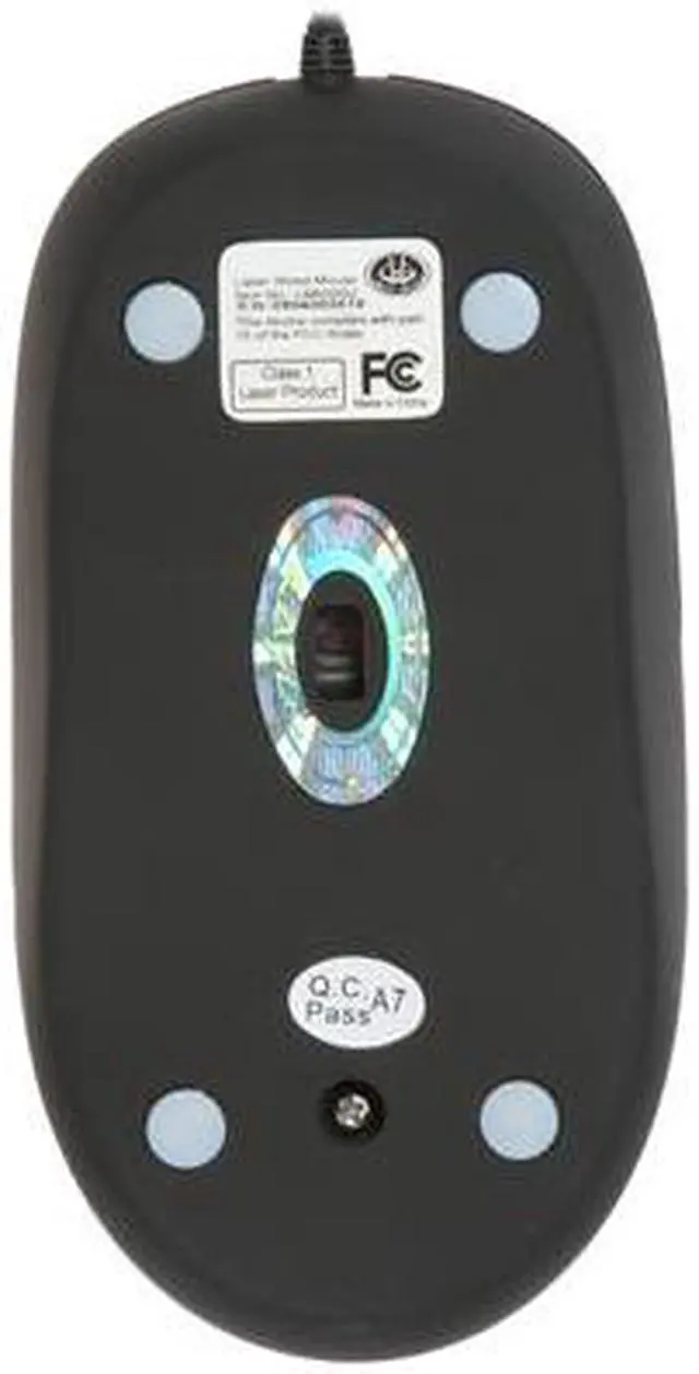 Alt view image 4 of 5 - GEAR HEAD LM6000U Black 3 Buttons 1 x Wheel USB Wired Laser Mouse