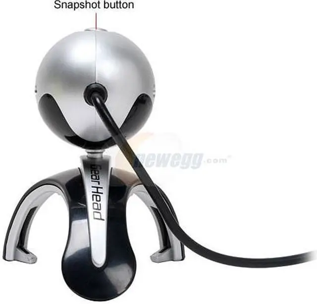 Alt view image 6 of 9 - GEAR HEAD WC535i USB 2.0 Quick WebCam Basic