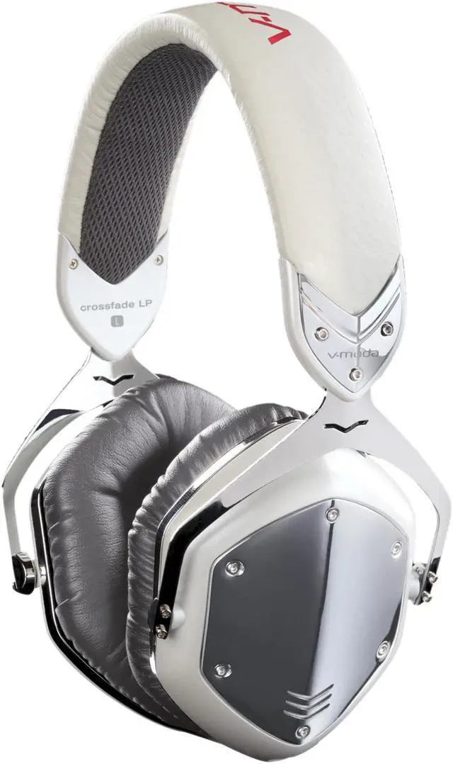 Alt view image 3 of 8 - V-MODA Crossfade LP Over-Ear Metal Headphones in White Pearl