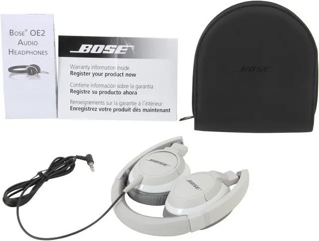 Alt view image 6 of 7 - Bose OE2 Audio Headphones - White