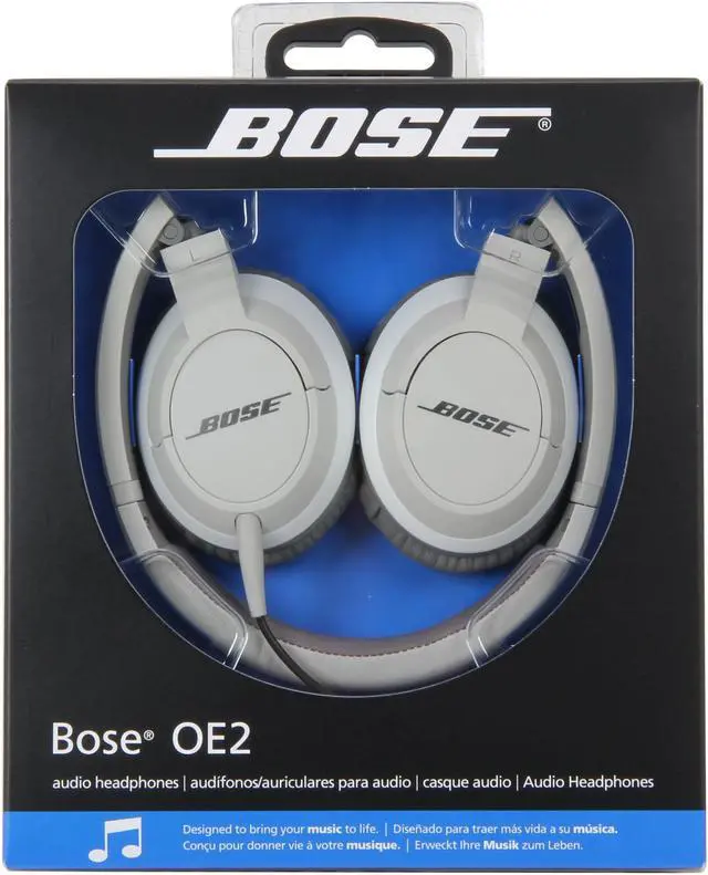 Alt view image 7 of 7 - Bose OE2 Audio Headphones - White