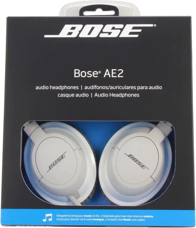 Alt view image 8 of 8 - Bose AE2 Audio Headphones - White