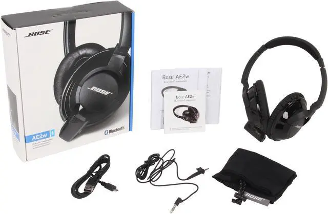 Alt view image 7 of 7 - Bose Soundlink Over-Ear Bluetooth Headphones-Black
