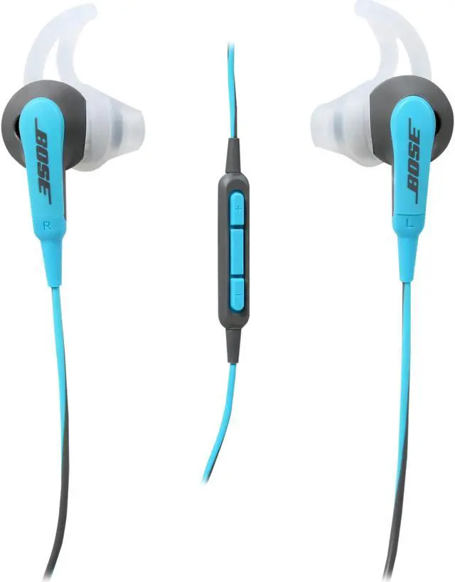 Bose SoundSport in-ear headphones-iOS models-Blue - Newegg.com