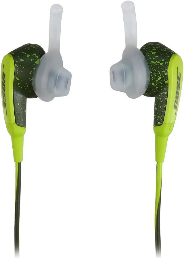 Alt view image 3 of 5 - Bose SoundSport In-Ear Headphones - Energy Green - iOS Devices