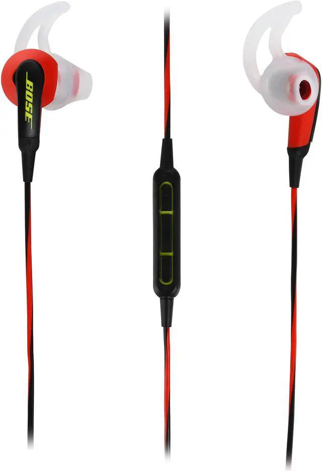 Main image of Bose SoundSport In-Ear Headphones - Power Red - iOS Devices