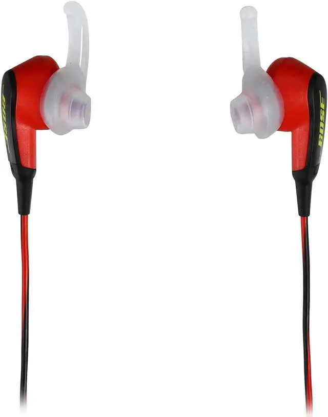 Alt view image 3 of 5 - Bose SoundSport In-Ear Headphones - Power Red - iOS Devices