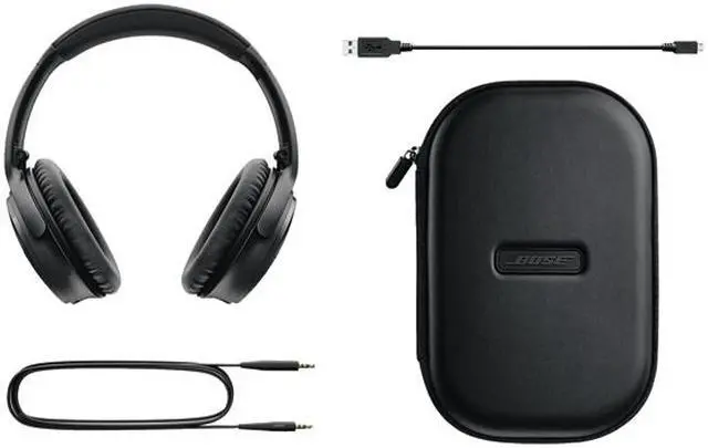 Alt view image 5 of 6 - Bose QuietComfort 35 Wireless Headphones - Black