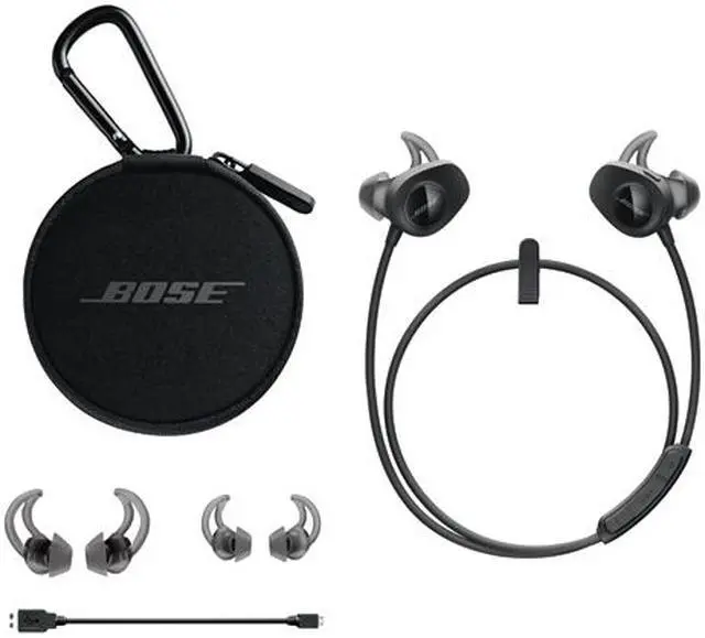 Alt view image 7 of 10 - Bose SoundSport Wireless Headphones - Black