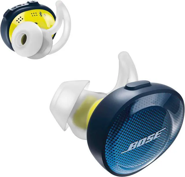 Main image of Bose SoundSport Free Truly Wireless Sport Headphones - Navy/Citron