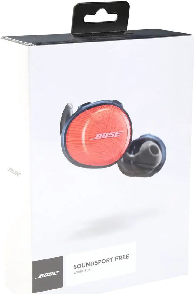 Alt view image 5 of 5 - Bose SoundSport Free Truly Wireless Sport Headphones - Orange/Navy