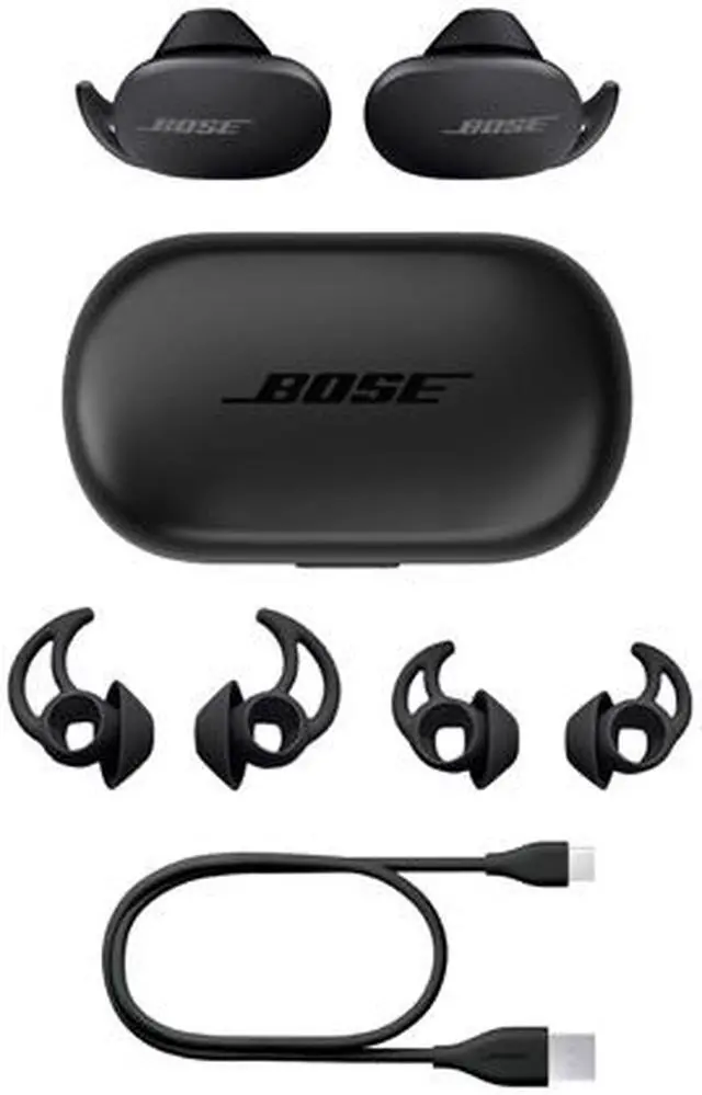 Alt view image 8 of 9 - Bose QuietComfort Noise Cancelling Earbuds - Triple Black