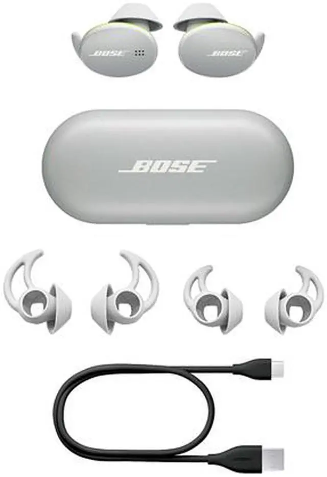 Alt view image 7 of 9 - Bose Sport True Wireless Earbuds - Glacier White