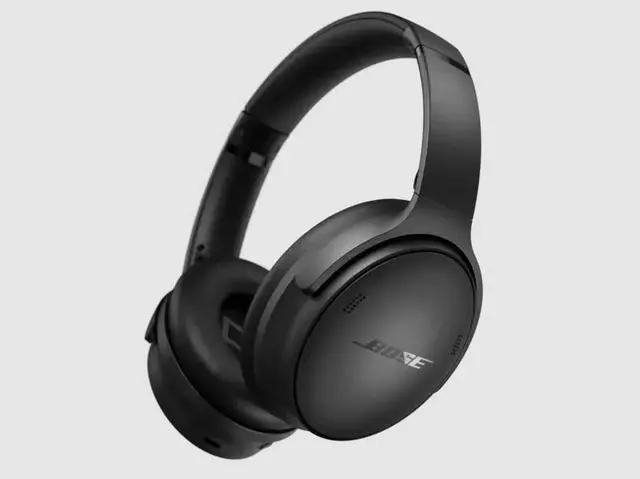 Alt view image 4 of 8 - Bose QuietComfort Wireless Noise Cancelling Over-the-ear Headphones - Black