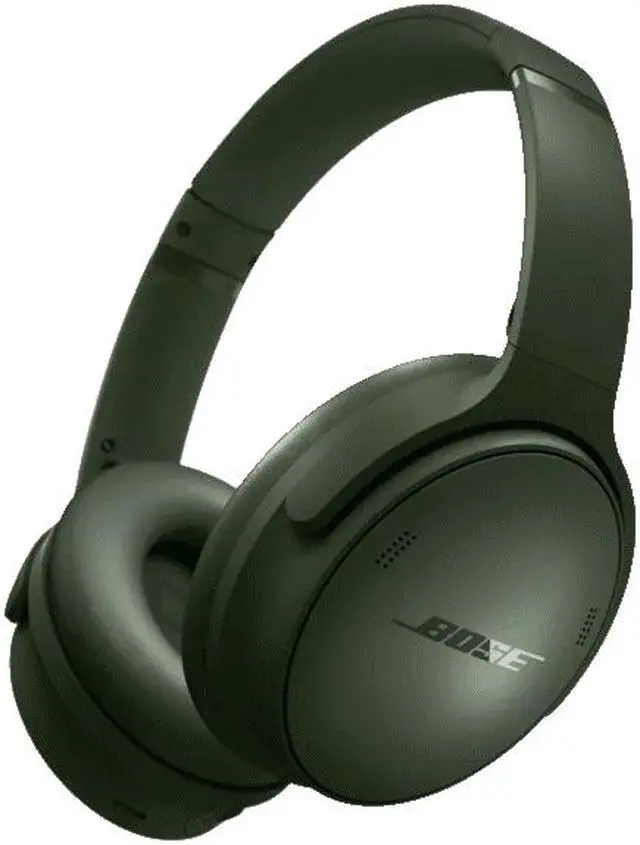 Alt view image 5 of 6 - Bose QuietComfort Wireless Noise Cancelling Over-the-ear Headphones - Cypress Green