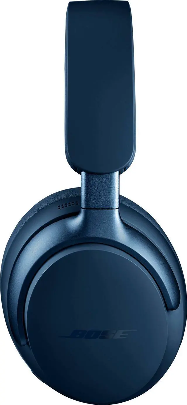 Alt view image 4 of 5 - Bose QuietComfort Ultra Wireless Noise Cancelling Over-the-Ear Headphones - Lunar Blue
