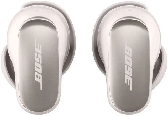 Alt view image 4 of 7 - Bose QuietComfort Ultra Earbuds (2nd Gen) True Wireless Noise Cancelling In-Ear - White Smoke