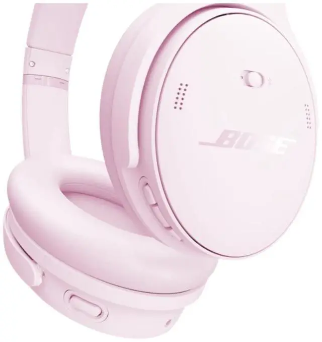 Alt view image 6 of 8 - Bose QuietComfort Active Noise Cancelling Bluetooth Headphones - Petal Pink