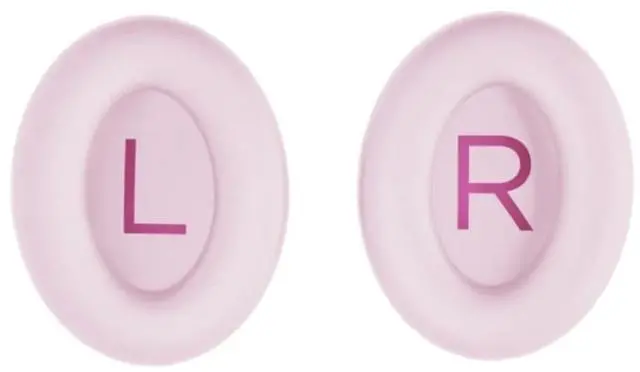 Alt view image 8 of 8 - Bose QuietComfort Active Noise Cancelling Bluetooth Headphones - Petal Pink