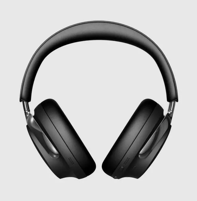 Alt view image 2 of 5 - Bose QuietComfort Ultra (2nd Gen) Noise Cancelling Over-Ear Wireless Bluetooth Headphones with Mic/Remote - Black