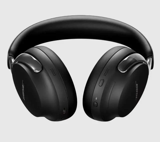 Alt view image 4 of 5 - Bose QuietComfort Ultra (2nd Gen) Noise Cancelling Over-Ear Wireless Bluetooth Headphones with Mic/Remote - Black