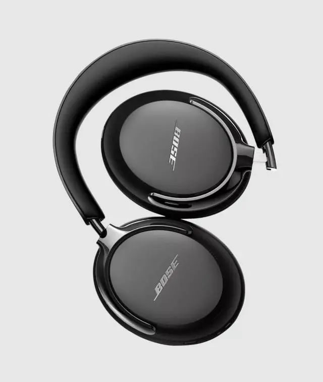 Alt view image 5 of 5 - Bose QuietComfort Ultra (2nd Gen) Noise Cancelling Over-Ear Wireless Bluetooth Headphones with Mic/Remote - Black