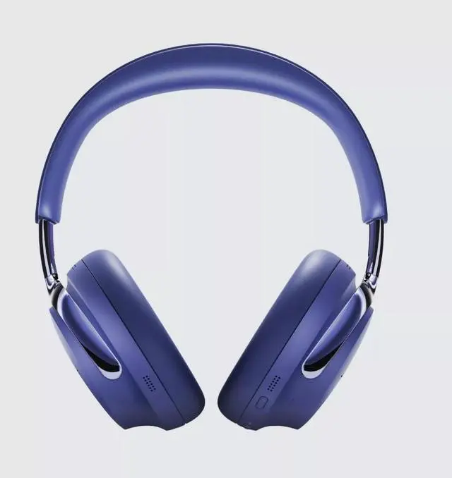 Alt view image 2 of 5 - Bose QuietComfort Ultra (2nd Gen) Noise Cancelling Over-Ear Wireless Bluetooth Headphones with Mic/Remote - Midnight Violet