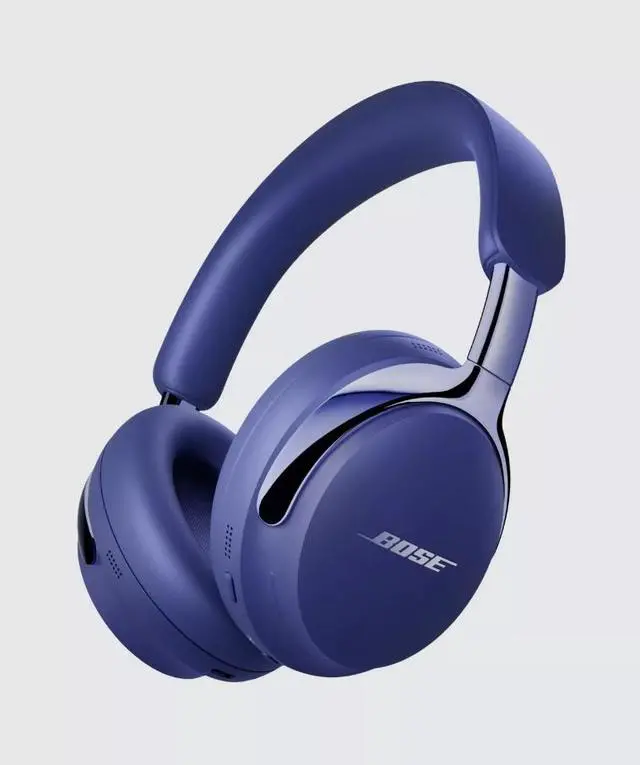 Alt view image 3 of 5 - Bose QuietComfort Ultra (2nd Gen) Noise Cancelling Over-Ear Wireless Bluetooth Headphones with Mic/Remote - Midnight Violet