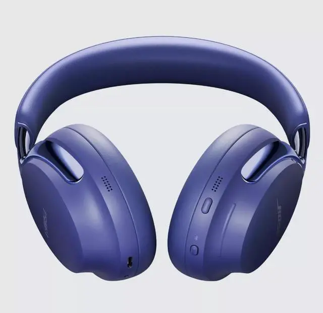 Alt view image 5 of 5 - Bose QuietComfort Ultra (2nd Gen) Noise Cancelling Over-Ear Wireless Bluetooth Headphones with Mic/Remote - Midnight Violet