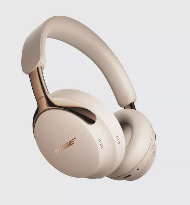 Main image of Bose QuietComfort Ultra (2nd Gen) Noise Cancelling Over-Ear Wireless Bluetooth Headphones with Mic/Remote - Driftwood Sand