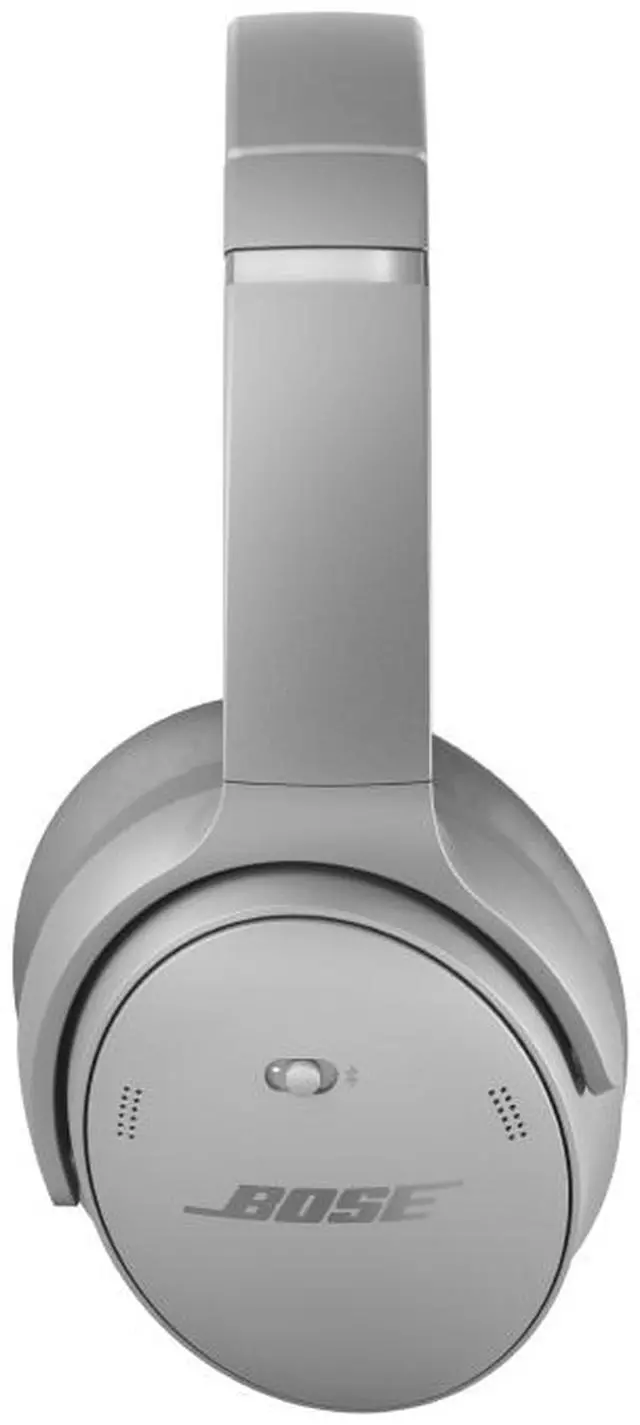 Alt view image 2 of 9 - Bose QuietComfort Wireless Noise Cancelling Over-the-ear Headphones - Moonlight Grey