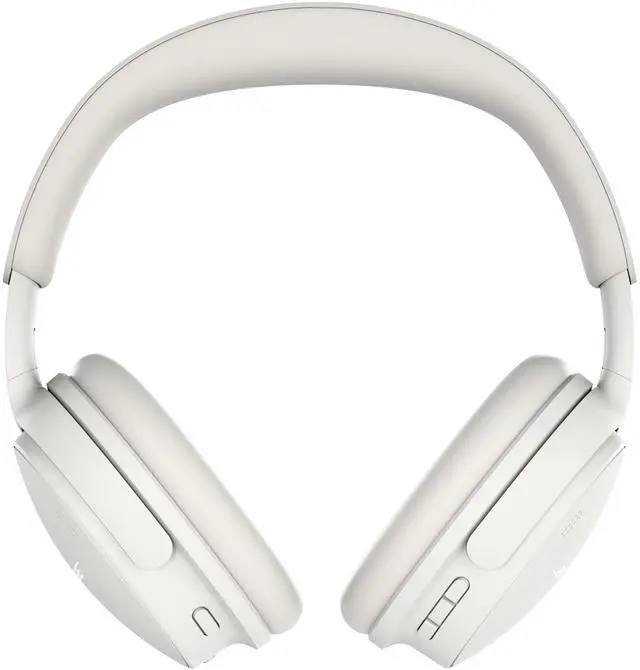 Alt view image 2 of 7 - Bose QuietComfort Headphones (2nd Gen) - Wireless Headphones, Active Over Ear Noise Cancelling and Mic, Immersive Audio, USB-C Charging and Lossless Audio, Up to 24 Hours of Play time, White Smoke