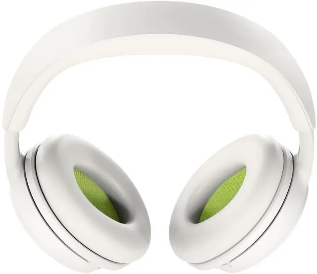 Alt view image 3 of 7 - Bose QuietComfort Headphones (2nd Gen) - Wireless Headphones, Active Over Ear Noise Cancelling and Mic, Immersive Audio, USB-C Charging and Lossless Audio, Up to 24 Hours of Play time, White Smoke