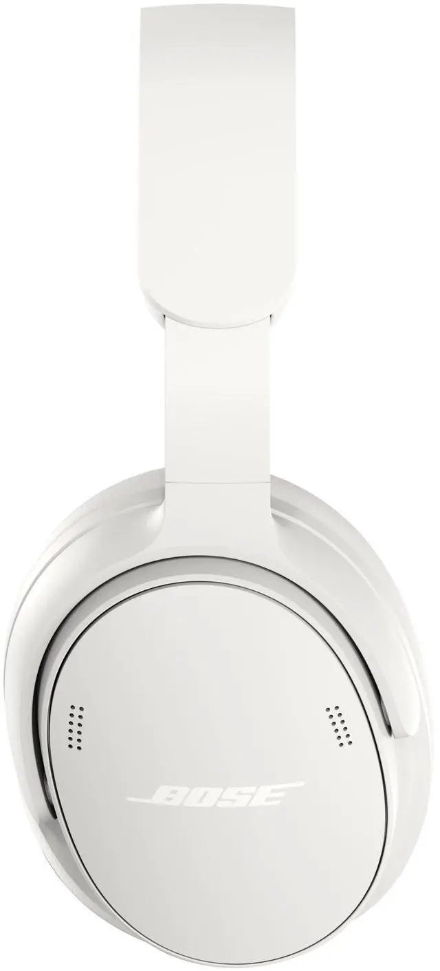 Alt view image 4 of 7 - Bose QuietComfort Headphones (2nd Gen) - Wireless Headphones, Active Over Ear Noise Cancelling and Mic, Immersive Audio, USB-C Charging and Lossless Audio, Up to 24 Hours of Play time, White Smoke