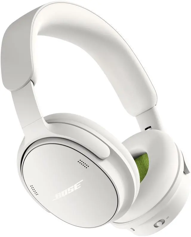 Main image of Bose QuietComfort Headphones (2nd Gen) - Wireless Headphones, Active Over Ear Noise Cancelling and Mic, Immersive Audio, USB-C Charging and Lossless Audio, Up to 24 Hours of Play time, White Smoke