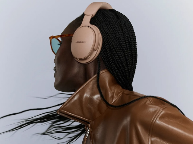 Alt view image 2 of 7 - Bose QuietComfort Headphones (2nd Gen) - Hazelnut Taupe