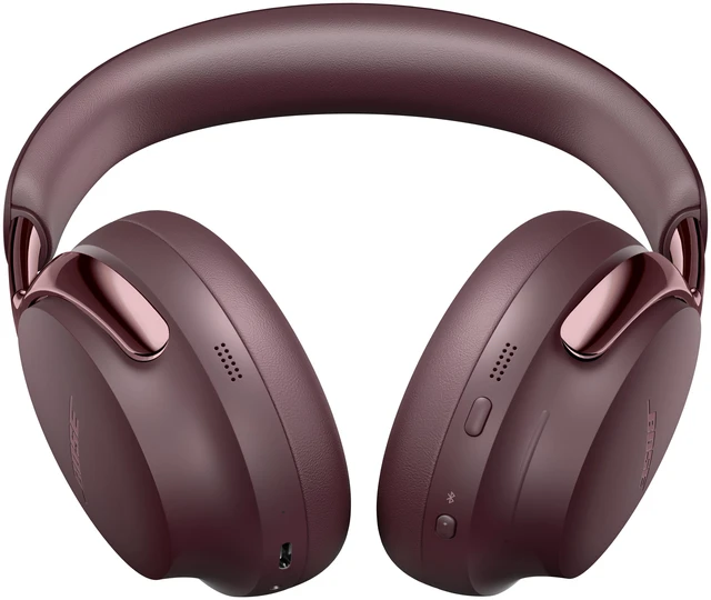 Alt view image 7 of 8 - Bose QuietComfort Ultra (2nd Gen) Noise Cancelling Over-Ear Wireless Headphones - Cherry Chocolate