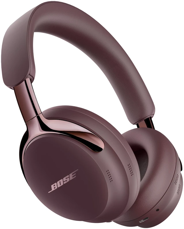 Alt view image 8 of 8 - Bose QuietComfort Ultra (2nd Gen) Noise Cancelling Over-Ear Wireless Headphones - Cherry Chocolate