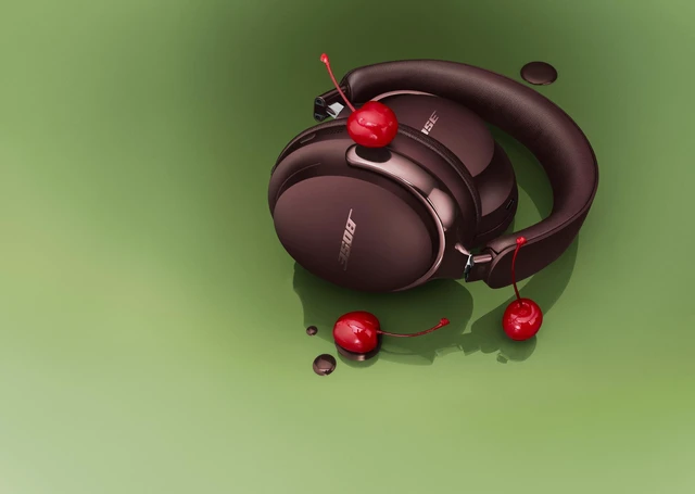 Alt view image 5 of 8 - Bose QuietComfort Ultra (2nd Gen) Noise Cancelling Over-Ear Wireless Headphones - Cherry Chocolate